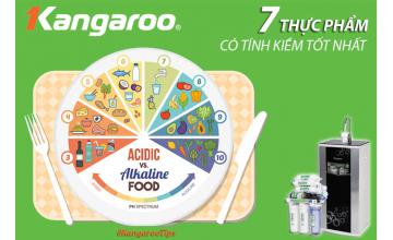 7 Loại thực phẩm có tính kiềm tốt cho cơ thể